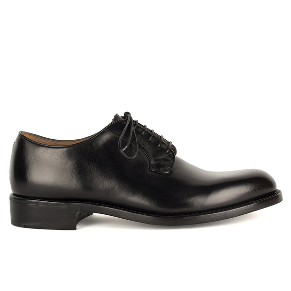 Woodworm AF03 York Delavè Black Derby Shoes – ALBERTO FASCIANI