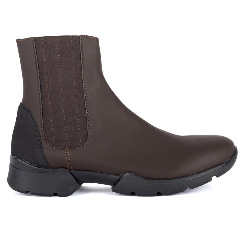 106-Custo Vegan Brown<br>Training ankle boot