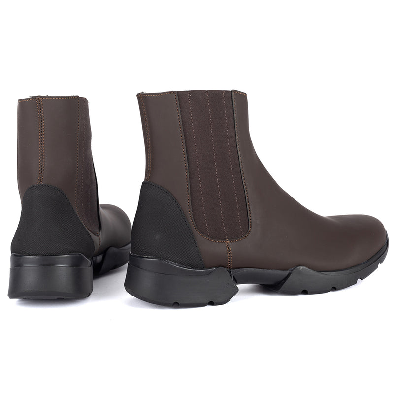 106-Custo Vegan Brown<br>Training ankle boot