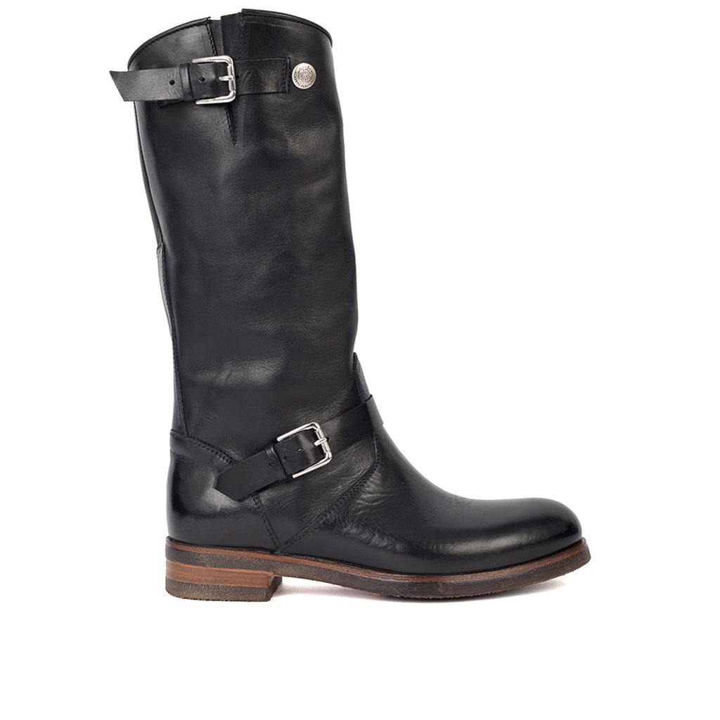 FELICIA 84014, black biker boots – ALBERTO FASCIANI GROUP SRL