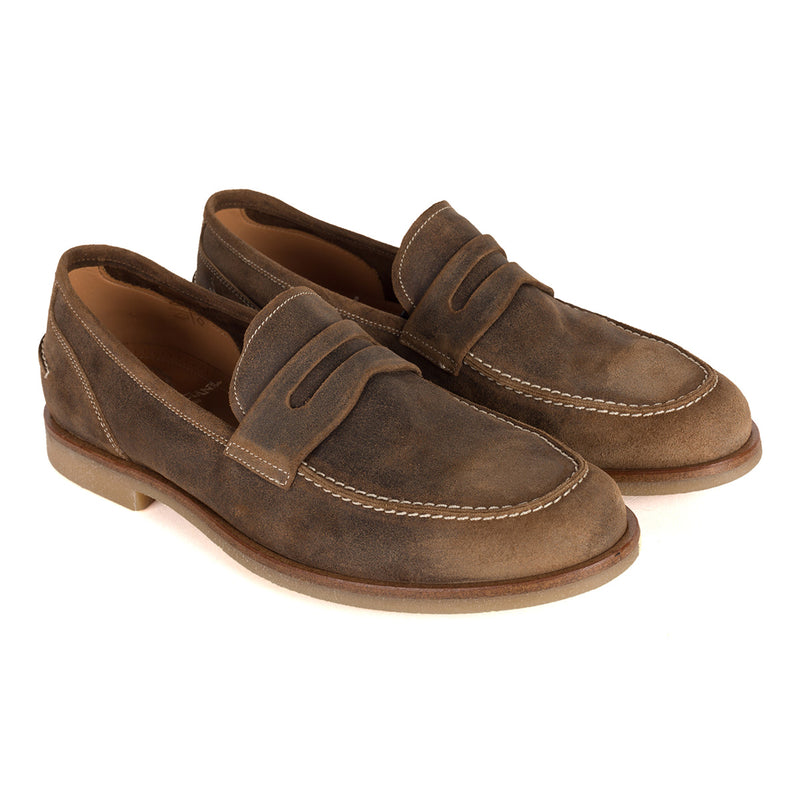HOMER 89006<br>Antique brown loafer