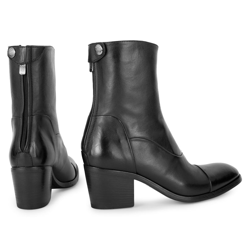 ISABEL 14004<br>Black Ankle Boots