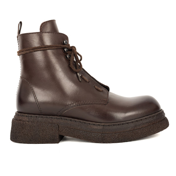 ISABEL 90013Mogano Chunky Lace-up Boots - Main Image