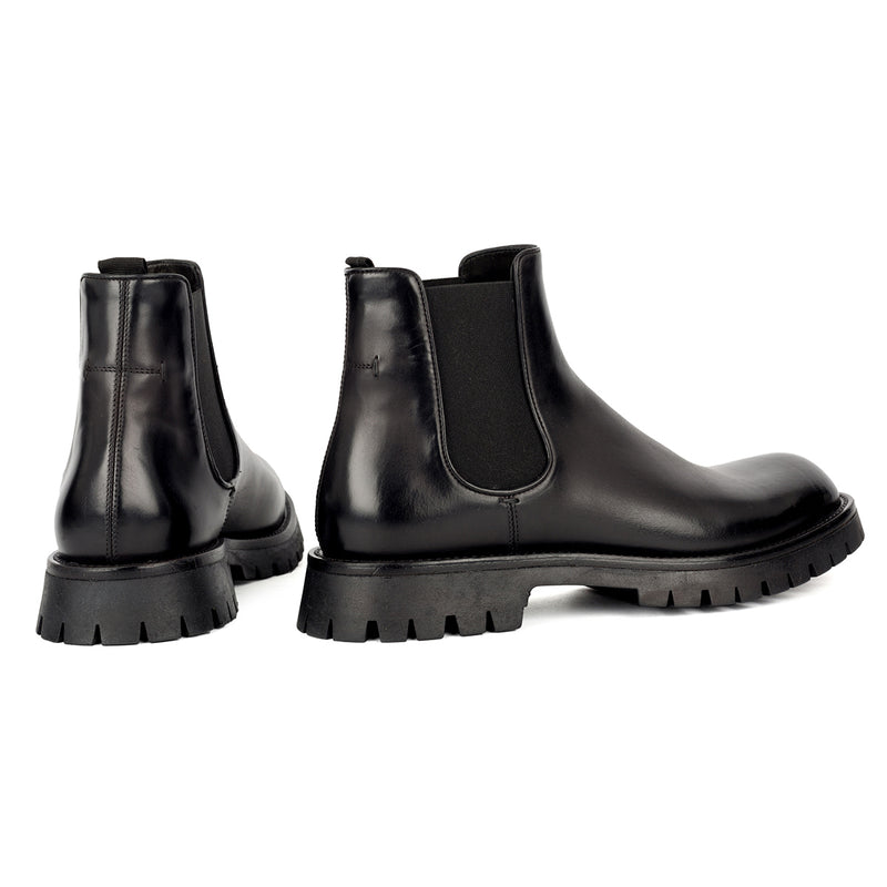 IVAN 91008<br> Black Chelsea Boots