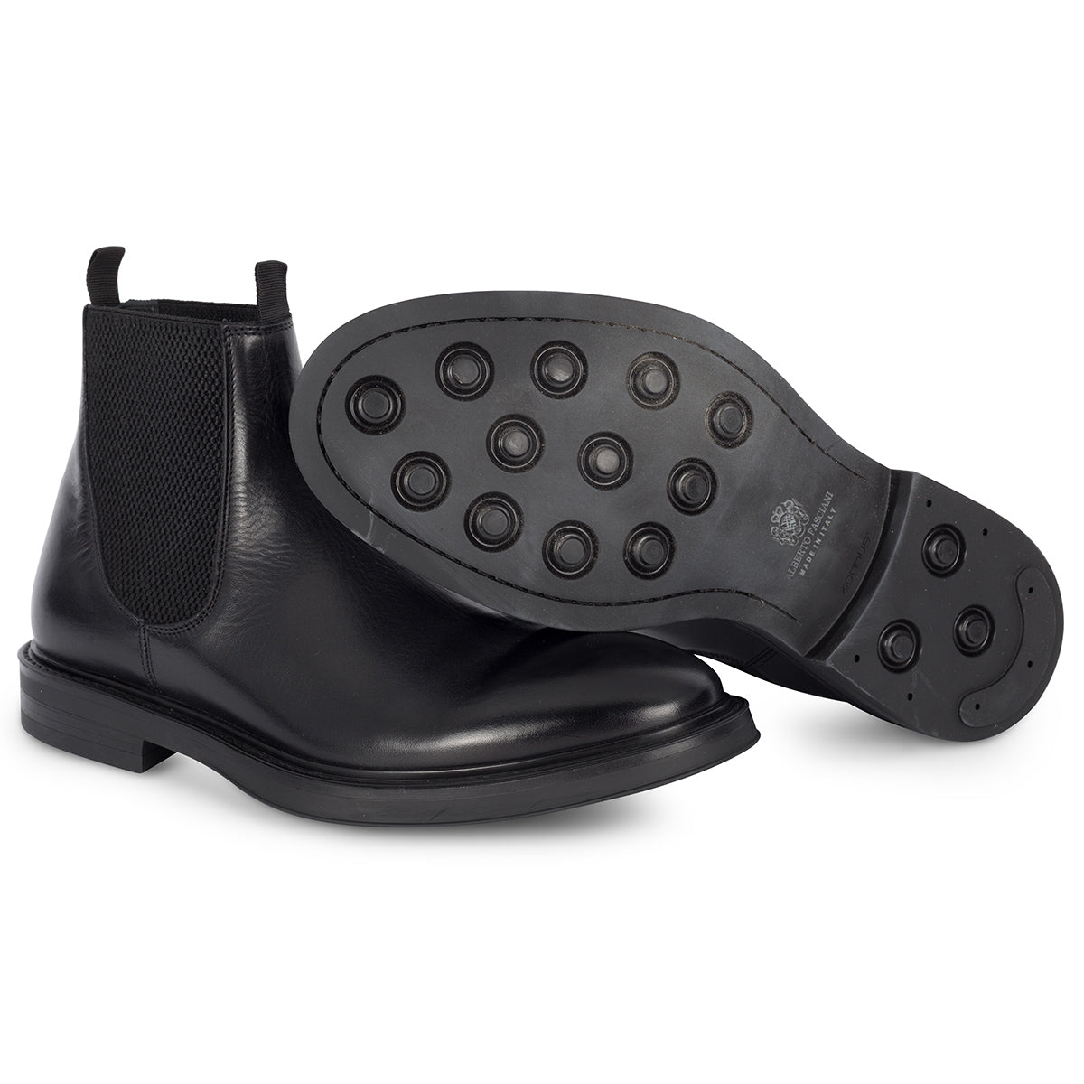 Ivan 91009, Black Ankle boots – ALBERTO FASCIANI GROUP SRL