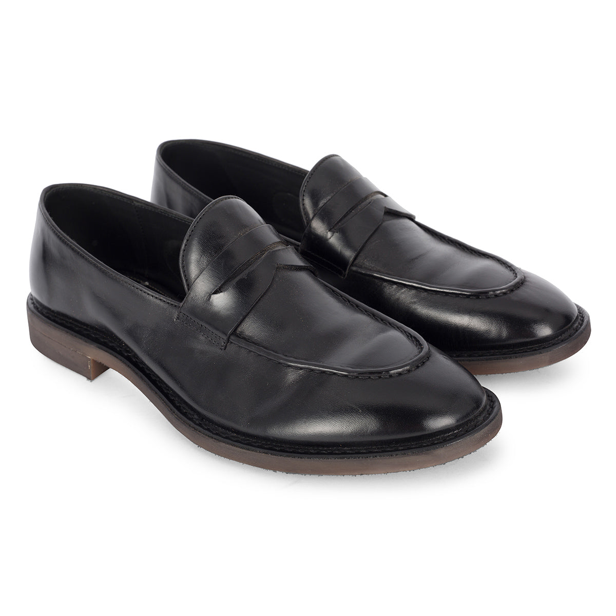 JASON 94001Black loafers – ALBERTO FASCIANI GROUP SRL
