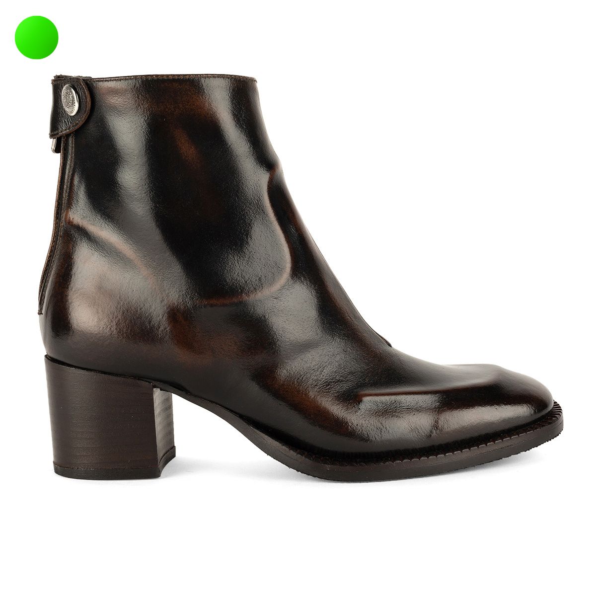 Bottes Femme Alberto Fasciani - Cuir Bordeaux Clouté - Taille 37 Italie - Neuves Avec Emballage