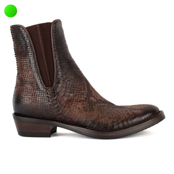 KARINA 95036 Faux python Texan boots – ALBERTO FASCIANI GROUP SRL