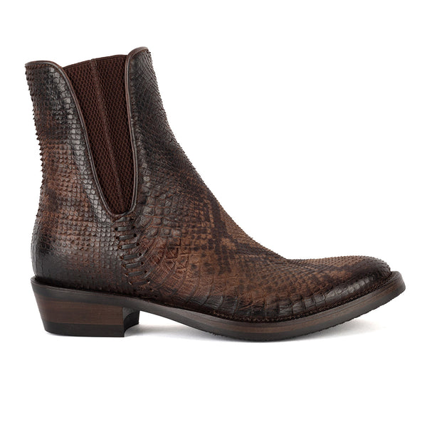 KARINA 95036<br> Faux python Texan boots