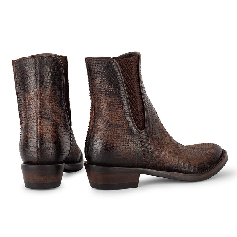 KARINA 95036<br> Faux python Texan boots