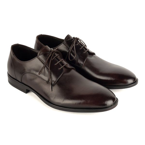 ESSENTIAL KRIS 96008<br> Mahogany derby shoes