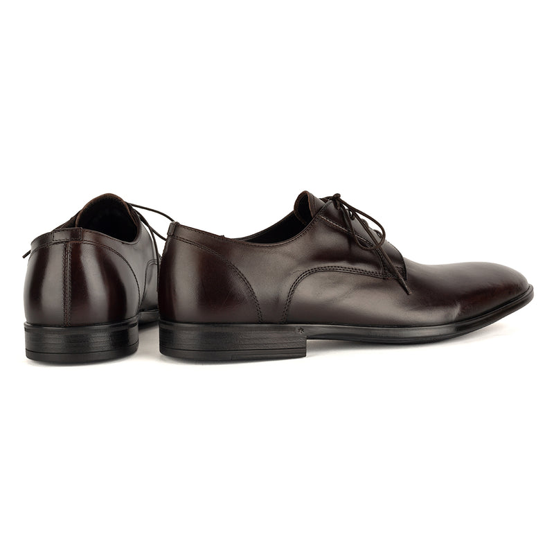 ESSENTIAL KRIS 96008<br> Mahogany derby shoes