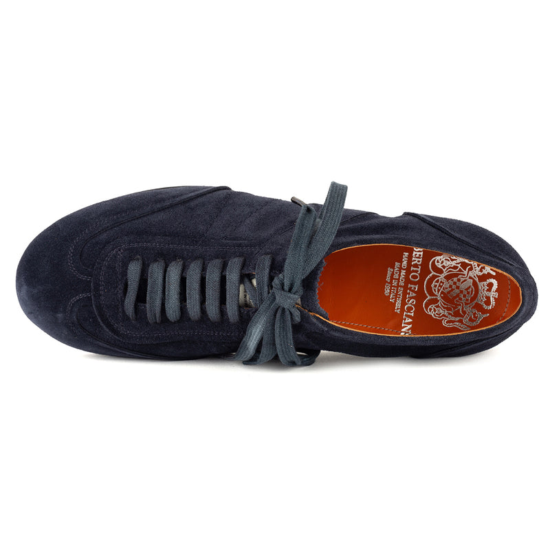 SPORT 94013<br> Blue velour sneakers