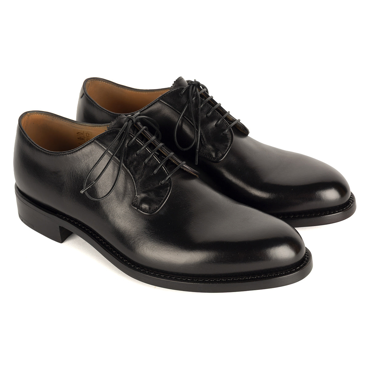 Woodworm AF03 York Delavè Black Derby Shoes – ALBERTO FASCIANI