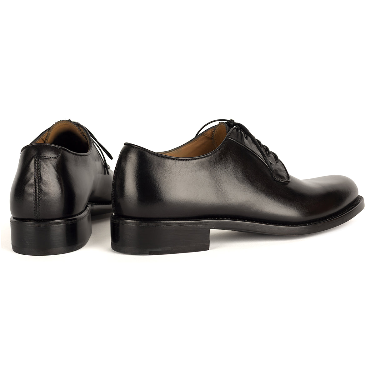 Woodworm AF03 York Delavè Black Derby Shoes – ALBERTO FASCIANI