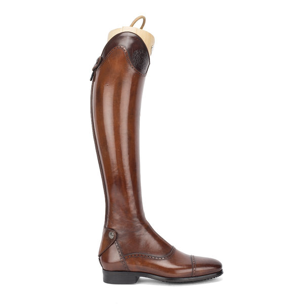 33202, Brown Standard riding boots – ALBERTO FASCIANI GROUP SRL