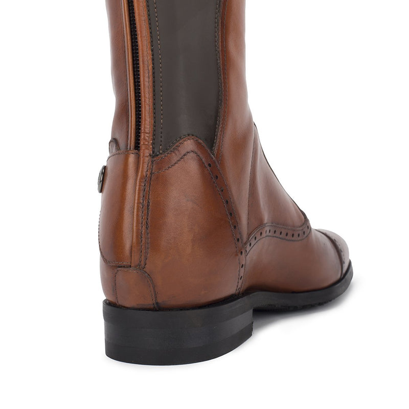 33604, Brown Standard riding boots, vista 6