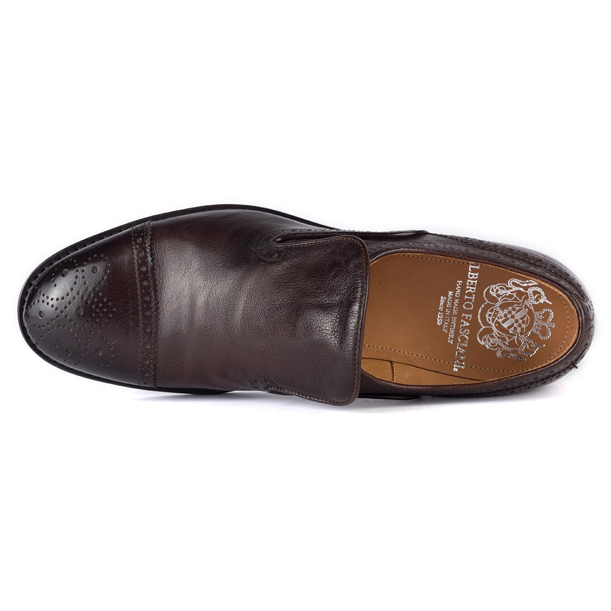 ABEL 59014 Dark Brown Slip-on – ALBERTO FASCIANI GROUP SRL display picture 3
