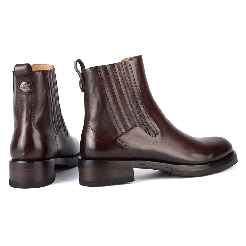 AMINA 54020<br>Chocolate chelsea boots
