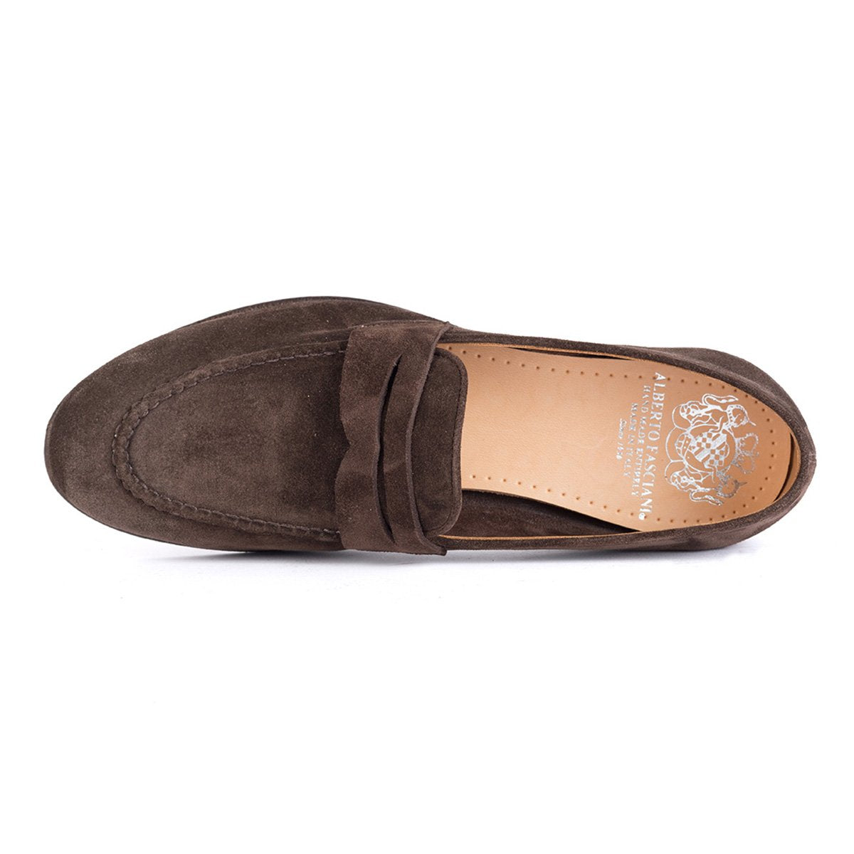 Monge Alberto Brown Suede Loafers | Moccasin Construction | 9.5 DSC_7417b.jpg?v=1754295484&  main image 2