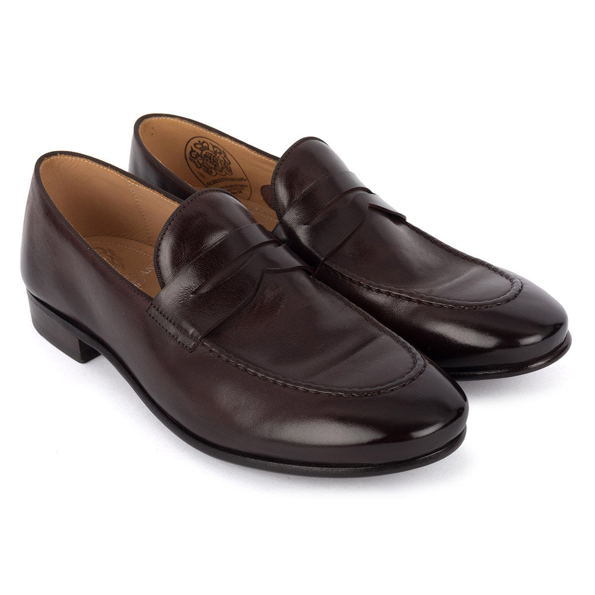 BRIAN 61011Dark brown horse loafers – ALBERTO FASCIANI GROUP SRL