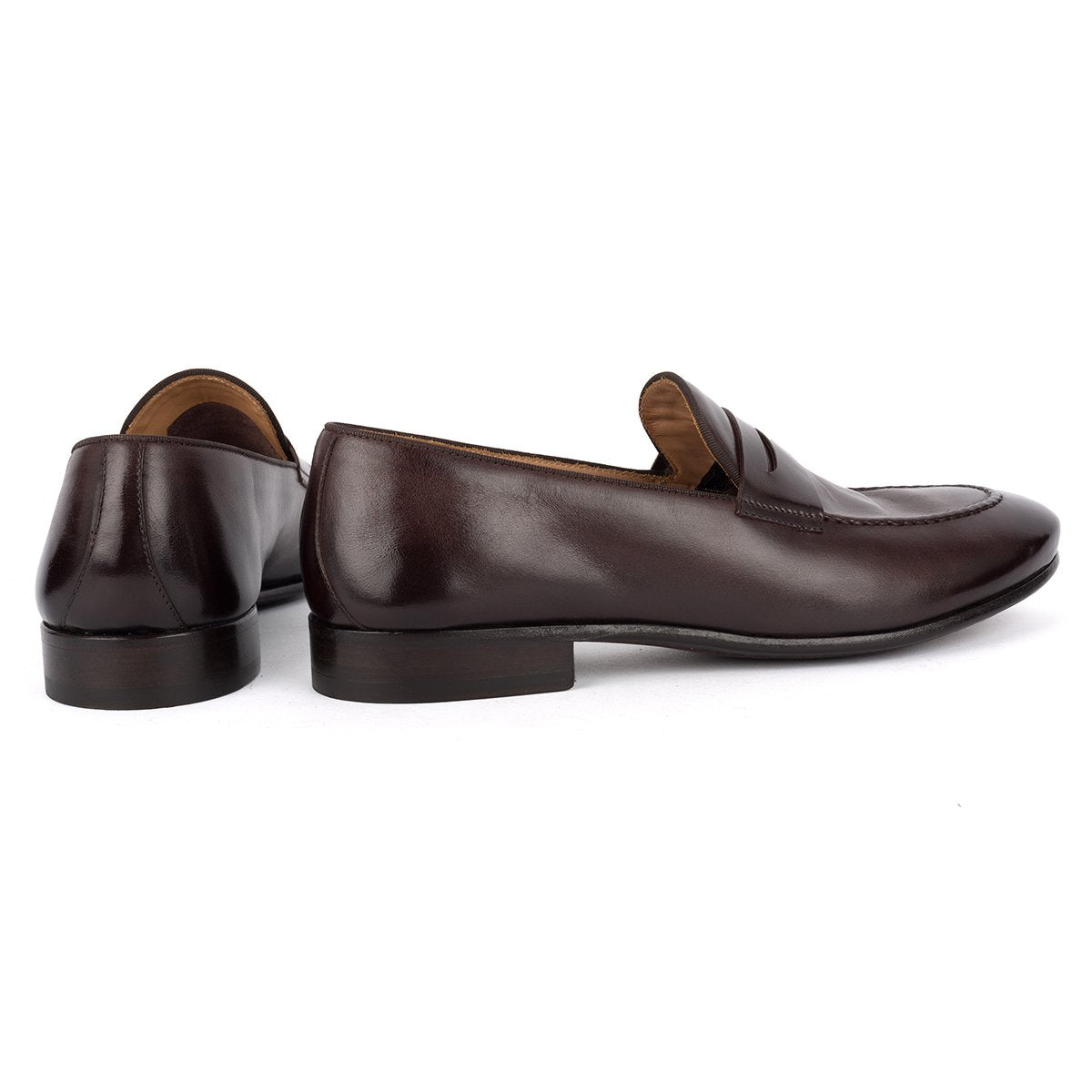Worn once! ALBERTO FASCIANI men loafer BRIAN 61011Dark brown horse loafers – ALBERTO FASCIANI GROUP SRL main image 2