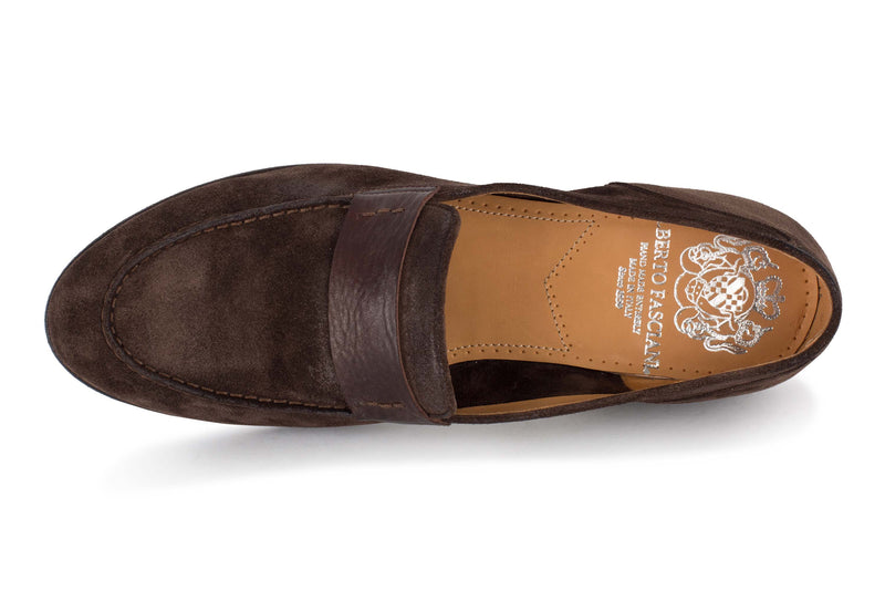 BRIAN 61017<br>Espresso calf loafers