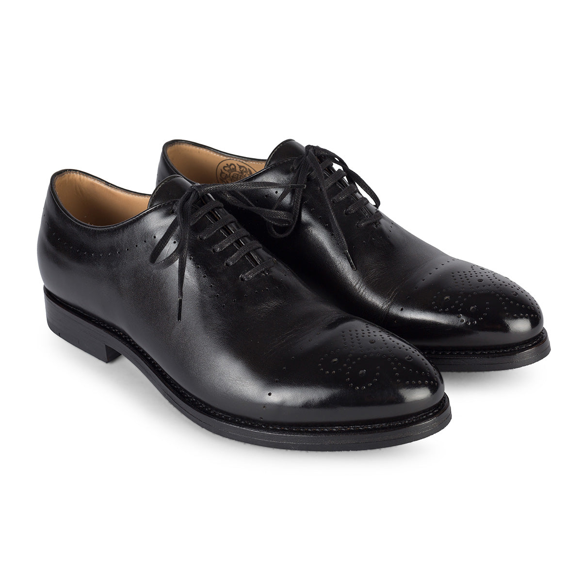 ETHAN 83003, Aged black oxford shoes – ALBERTO FASCIANI GROUP SRL