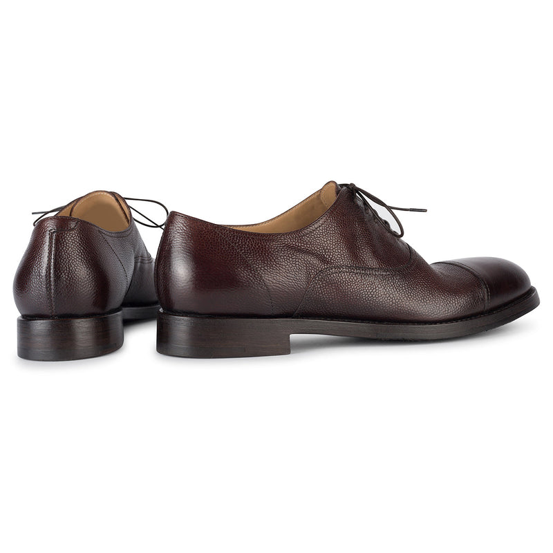 ETHAN 83017<br> Textured calf oxford shoes