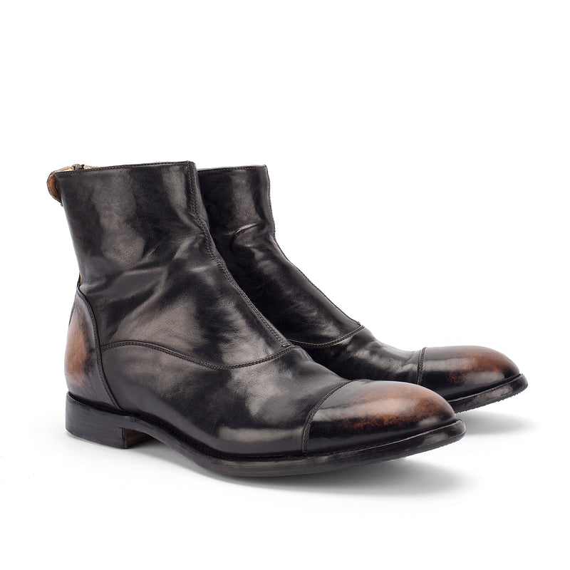 ELIAS 10000<br>Pietra vintage black ankle boots
