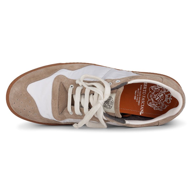 SPORT 85025<br> Leather and fabric sneakers
