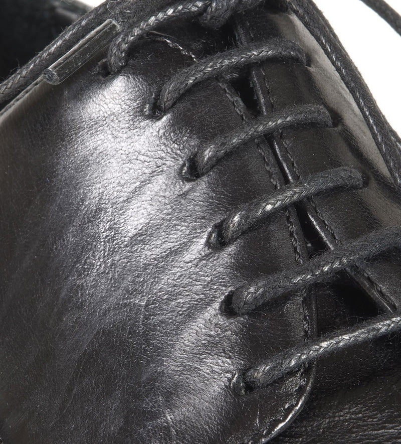 ULISSE 34036<br>Black derby shoes