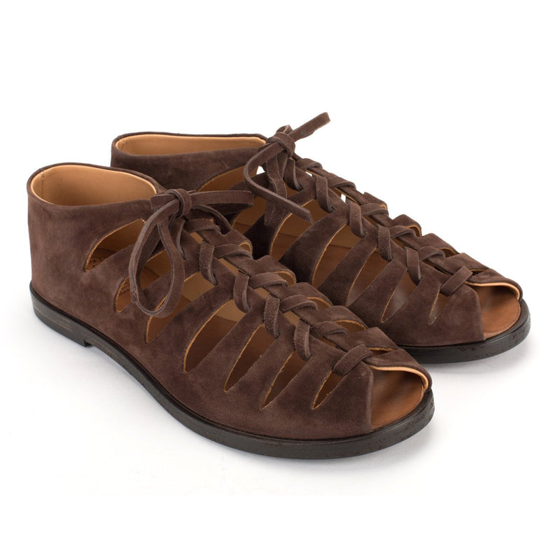 XENIA 45013 <br>Brown leather sandals